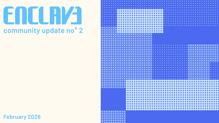 Enclave Community Update no°2